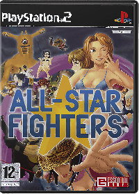 All Star Fighters PAL Playstation 2 PAL box art